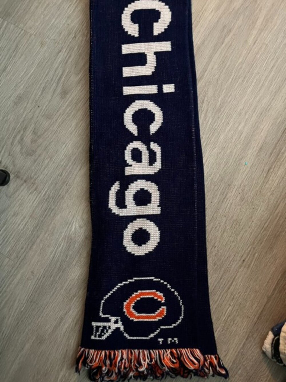 Vintage Chicago Bears Scarf